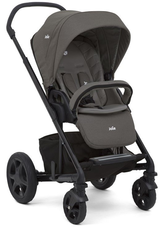 Carucior multifunctional 2 in 1 Joie Chrome Deluxe Foggy Gray